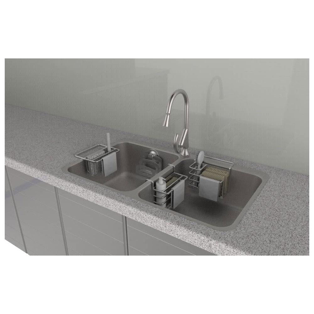 KitchenCraft Stainless Steel Sink Strainer 7.5 cm - Silver