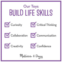 Melissa & Doug Basic Skills Board - Practice Fine Motor Skills Developmental Toys 6 Removable Pieces & Puzzle Board - Multicolor