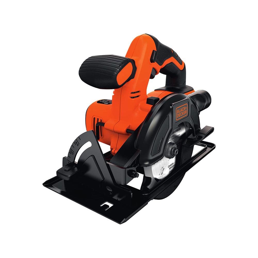 Black & Decker 18V Cordless Electric 140mm Circular Saw with Blade And Dust Extraction - Bare Unit Main image
