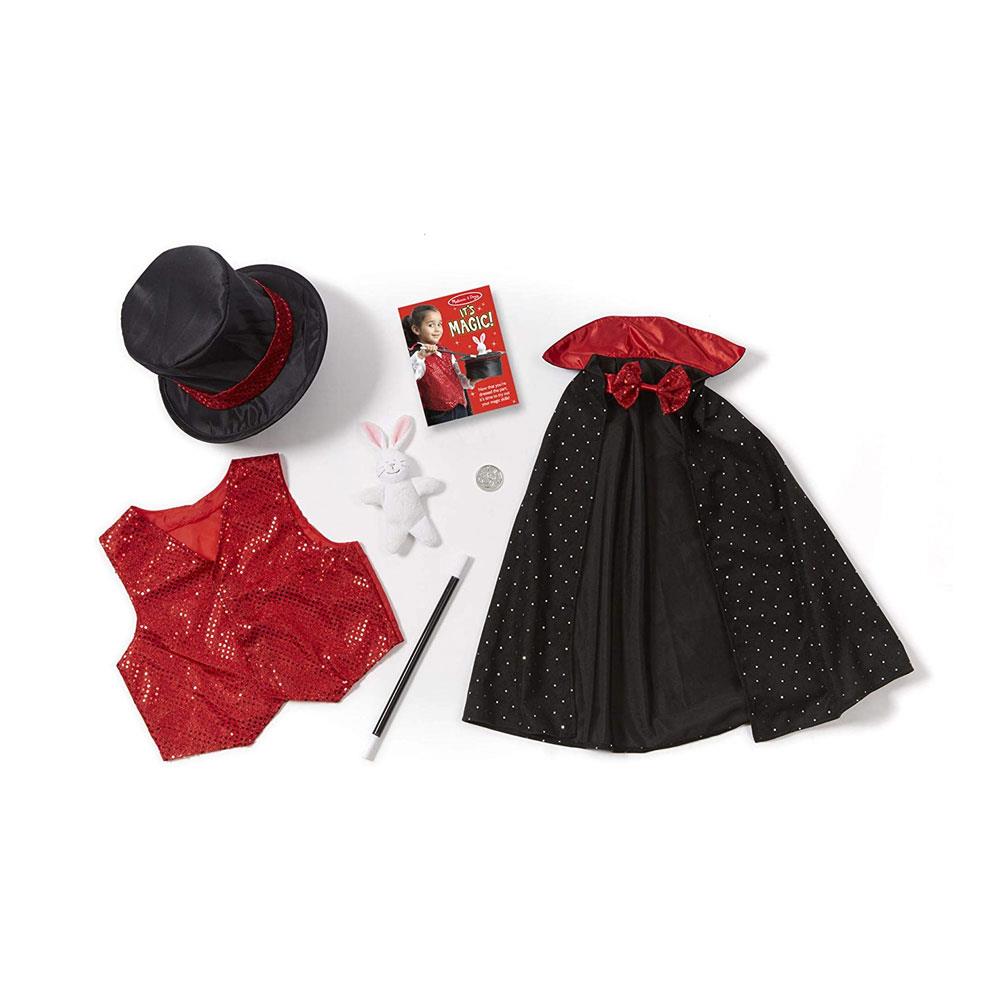 Melissa & Doug Magician Role Play Costume Set - Multicolor
