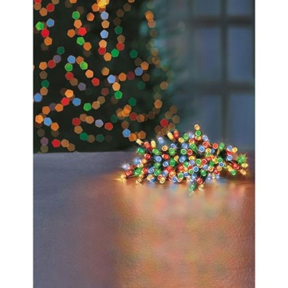 Premier Christmas Multi Action Battery Operated 50 LED Lights With Timer - Multicolor