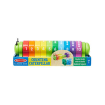 Melissa & Doug Counting Caterpillar - Classic Wooden Toy