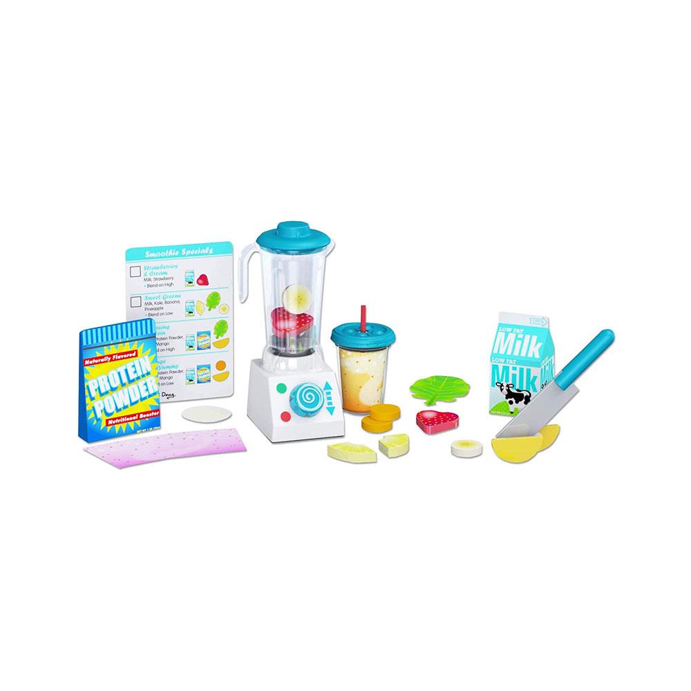 Melissa & Doug Smoothie Maker Blender Set - Helps Develop Motor And Social Skills - 24 Piece Pretend Play Blender Set - Multicolor Secondary image