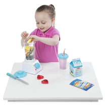 Melissa & Doug Smoothie Maker Blender Set - Helps Develop Motor And Social Skills - 24 Piece Pretend Play Blender Set - Multicolor
