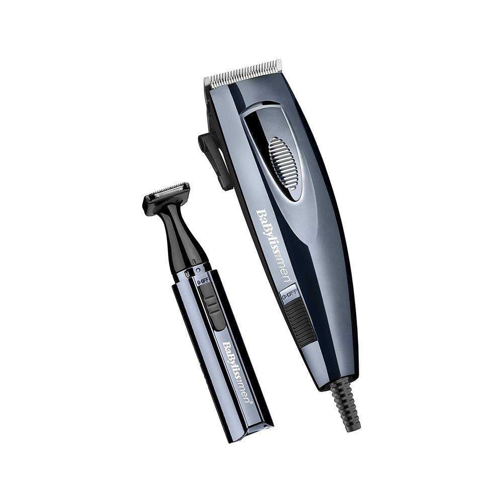 BaByliss For Men Power Blade Pro Hair Clipper Home Hair Cutting Kit - Black