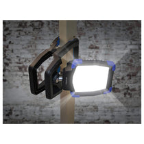 Faithfull Rechargable Cordless LED Clip Grip Work Light 10W 1000Lm - Blue/Black