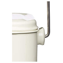 KitchenCraft Living Nostalgia Metal Kitchen Compost Bin 3 Litres - Antique Cream