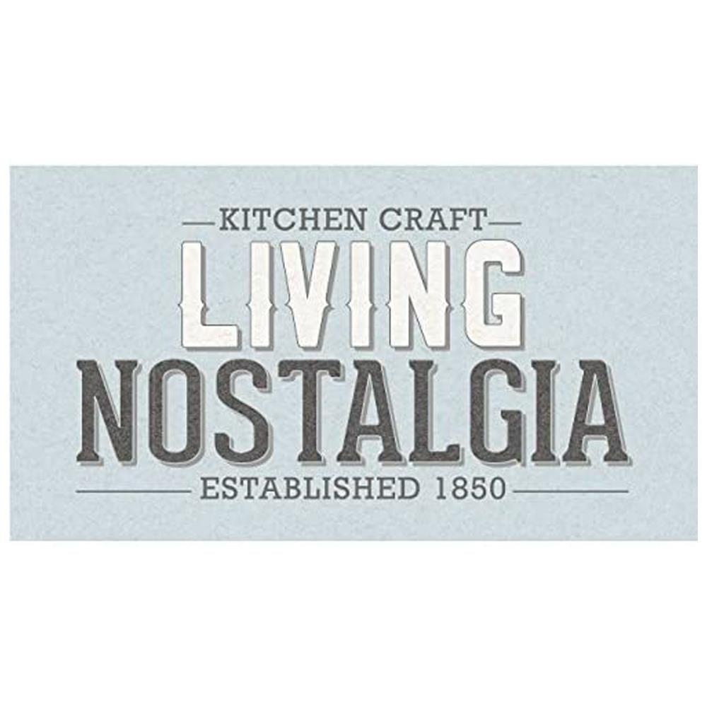 KitchenCraft Living Nostalgia Metal Kitchen Compost Bin 3 Litres - Antique Cream
