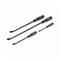 Sealey Chrome Vanadium Prybar 200mm 300mm 450mm 600mm 4 Piece Set - Black