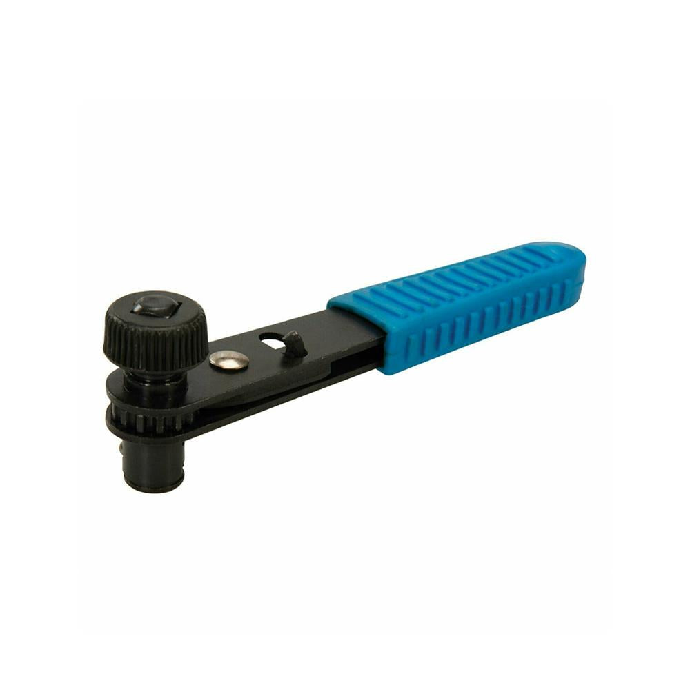 Silverline Offset Ratchet Screwdriver 11 Piece Set - Black/Blue
