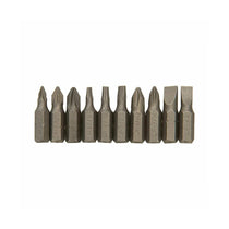 Silverline Offset Ratchet Screwdriver 11 Piece Set - Black/Blue