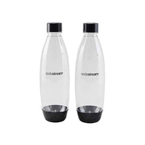 SodaStream Twinpack Fuse Carbonating Bottles 2 x 1 Litre  black 1741221440