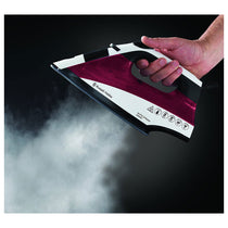 Russell Hobbs Auto Steam Pro Non-Stick Iron 2400W In White & Red