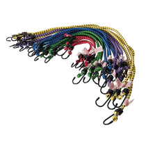 Silverline Assorted Strong Stretchable Elasticated Bungee Cords 20