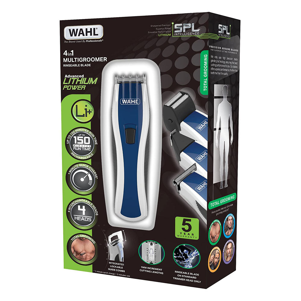 Wahl SPL 4-in-1 Multi-groomer, Rinsable Blade