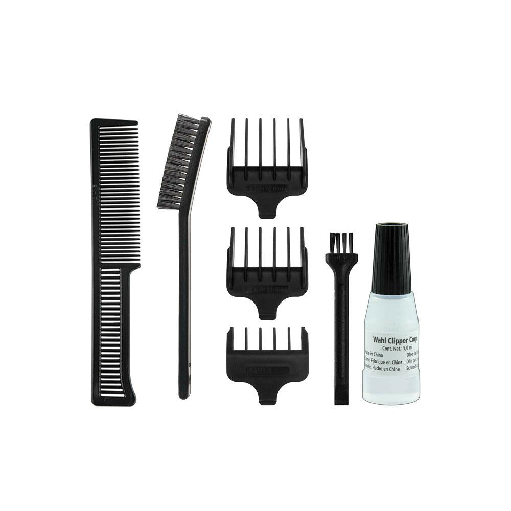 Wahl T-Pro Corded Trimmer Kit - 3 attachment combs (#1-3)