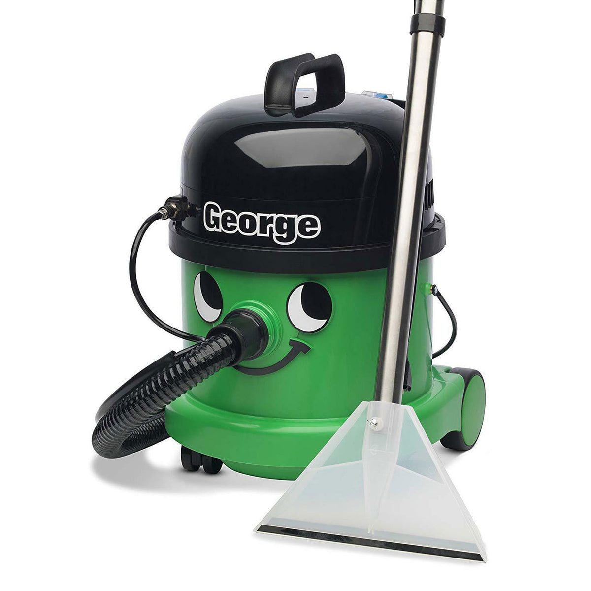 Numatic George Hoover 3 In 1 Wet And Dry Bagged Cylinder Vacuum Cleaner 1060 W - Green/Black