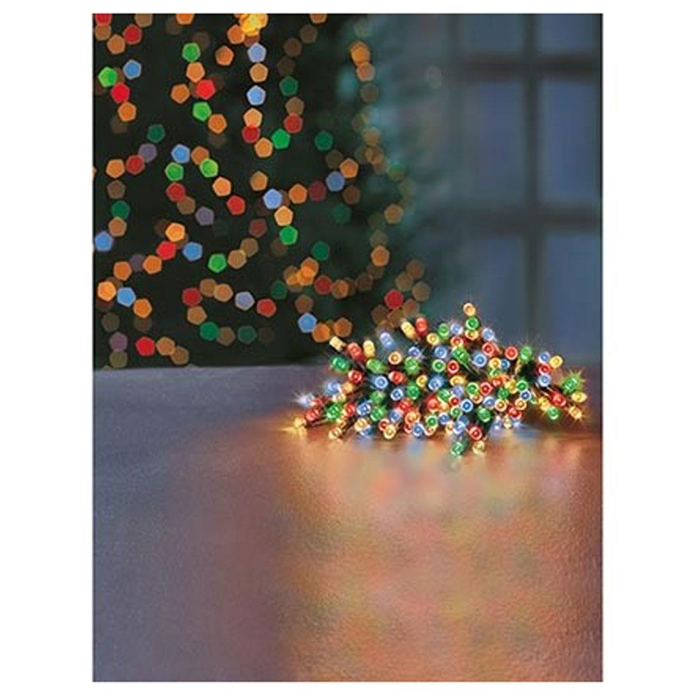 Premier Christmas Multi Action Battery Operated 100 LEDs Lights With Timer - Multicolor Secondary image