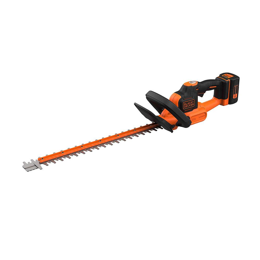 Black & Decker 36V Cordless 55cm Hedge Trimmer 2Ah Lithium-ion - Orange/Black Main image
