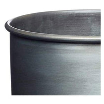 KitchenCraft Industrial Kitchen Vintage-Style Metal Utensil Holder 13.5 x 14.5 cm (5.5” x 5.5”) - Grey