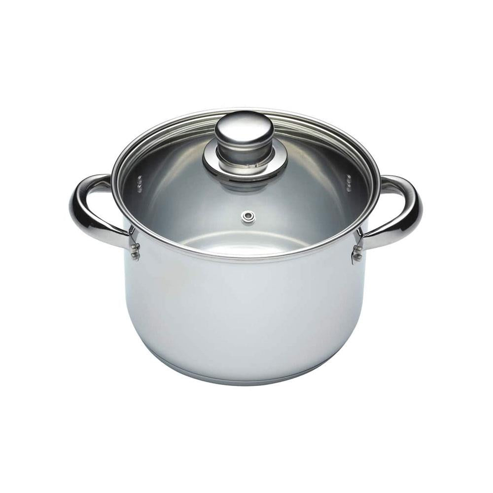 KitchenCraft Stainless Steel Three Tier 18cm Steamer