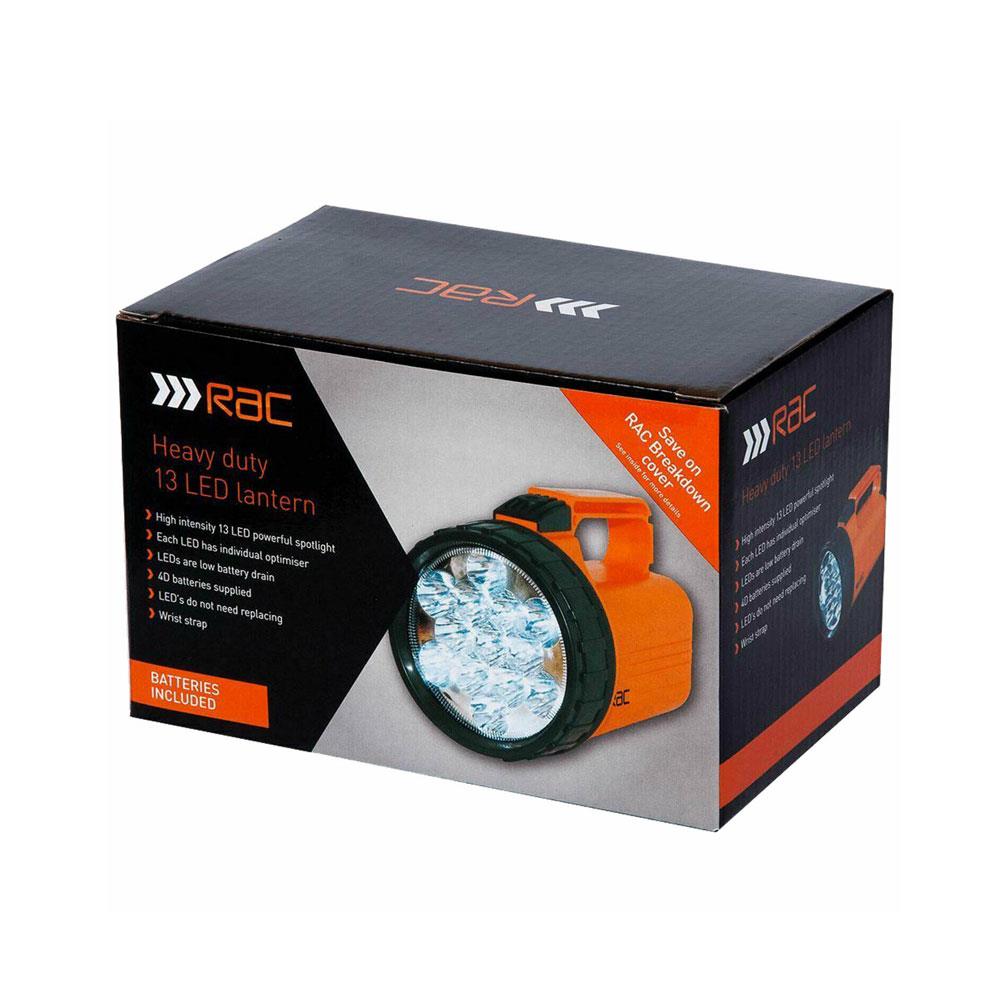 RAC Heavy Duty Lantern High Intensity 3 Watt LED Torch Powerful Spot light