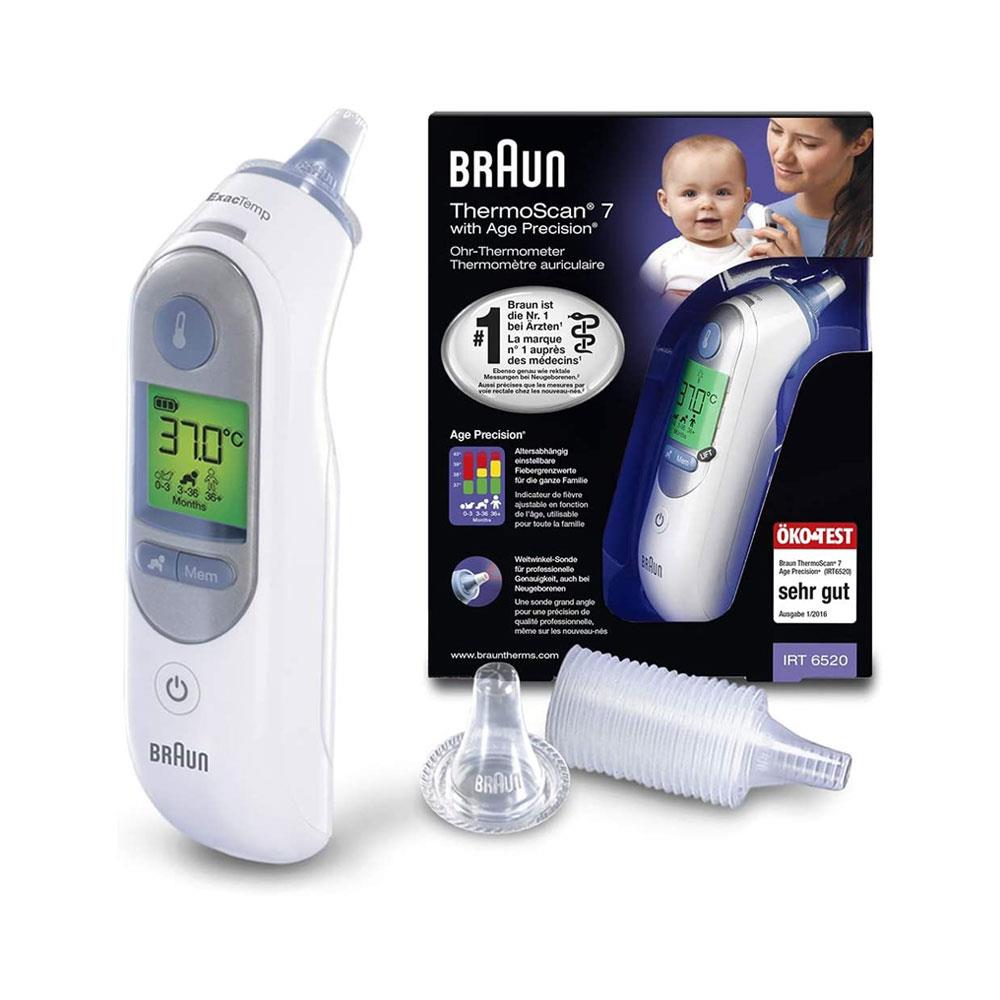Braun ThermoScan Baby Ear Thermometer Digital Infrared Thermometer with Age Precision