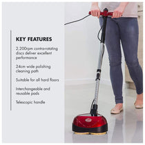 Ewbank Lightweight Floor Polishing Machine With Telescopic Handle 160 W
