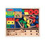 Melissa & Doug Construction Building Set 48 Piece Wooden Building Set In A Box - Multicolour