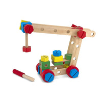 Melissa & Doug Construction Building Set 48 Piece Wooden Building Set In A Box - Multicolour