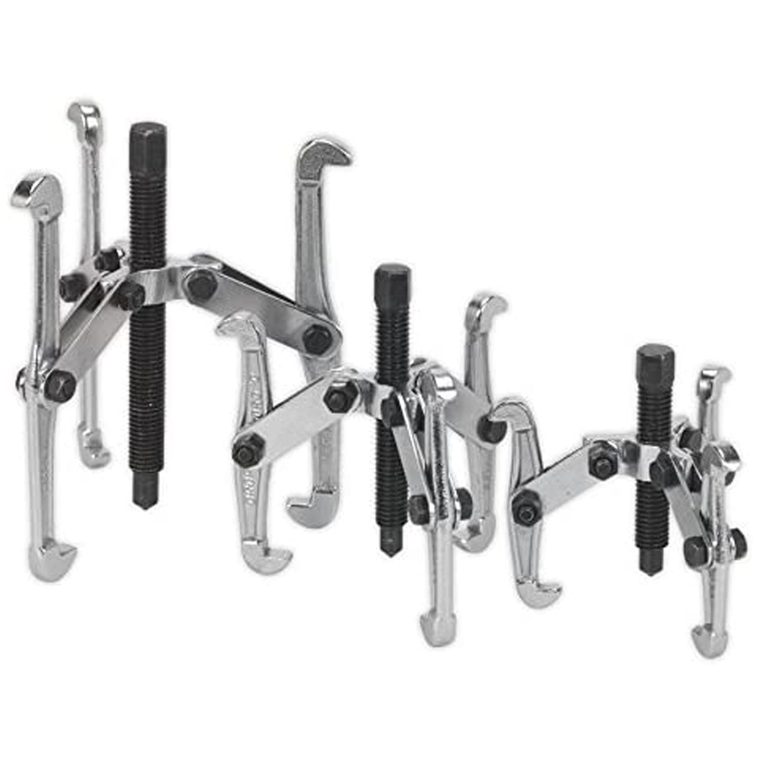 Sealey Triple Leg Gear Puller Set - 3pc Secondary image