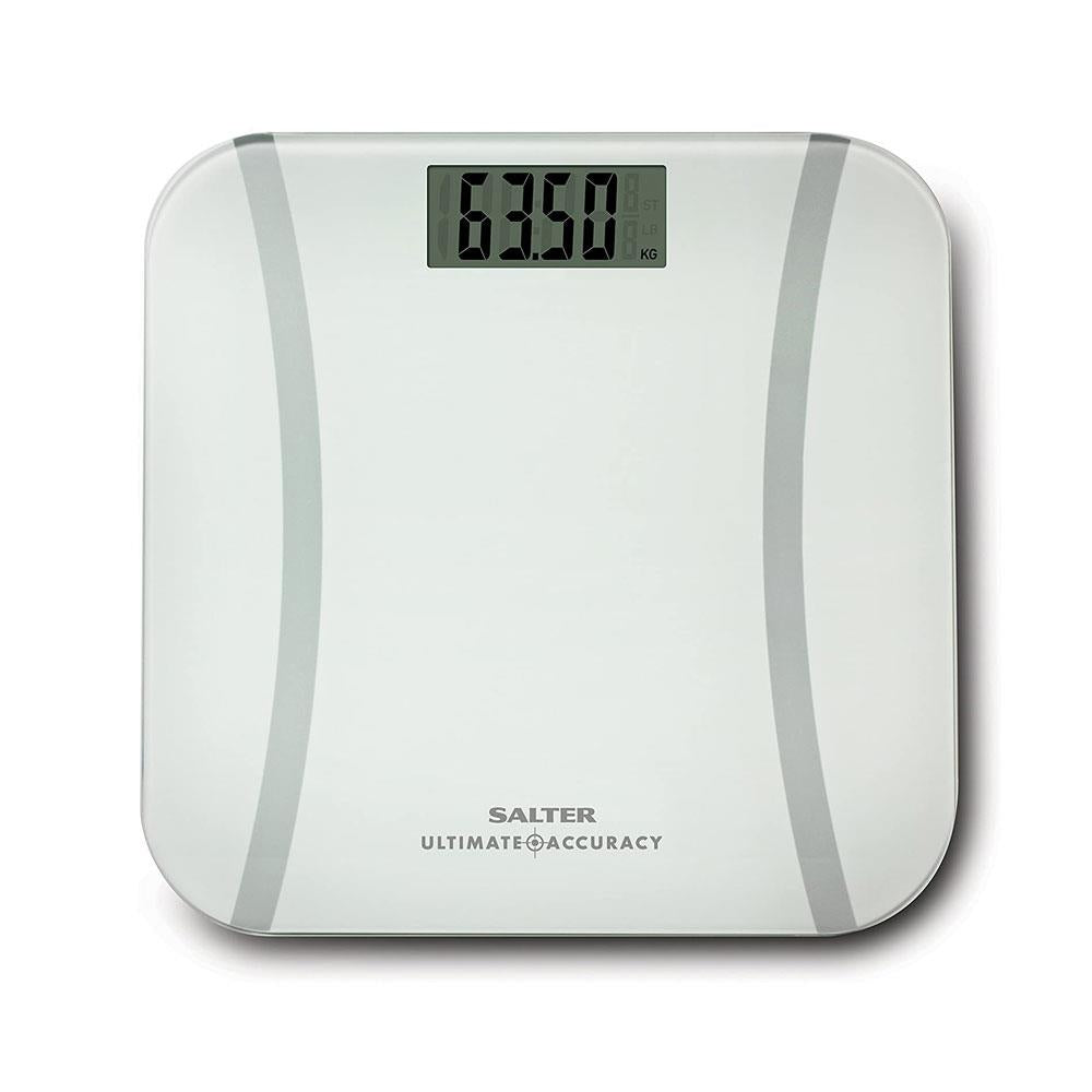 Salter Ultimate Accuracy Electronic Bathroom Scale - White Main image