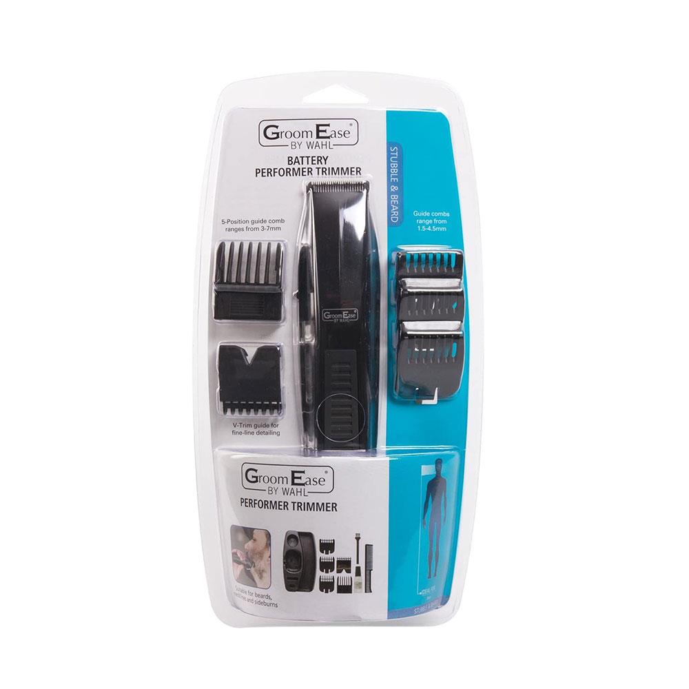 Wahl GroomEase Performer Cordless Hair Trimmer Clipper - Black