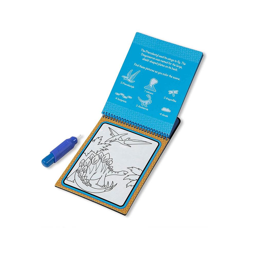 Melissa & Doug On the Go Water Wow! Dinosaurs Water Reveal Pad - No Mess Painting For Kids! - Multicolour Secondary image