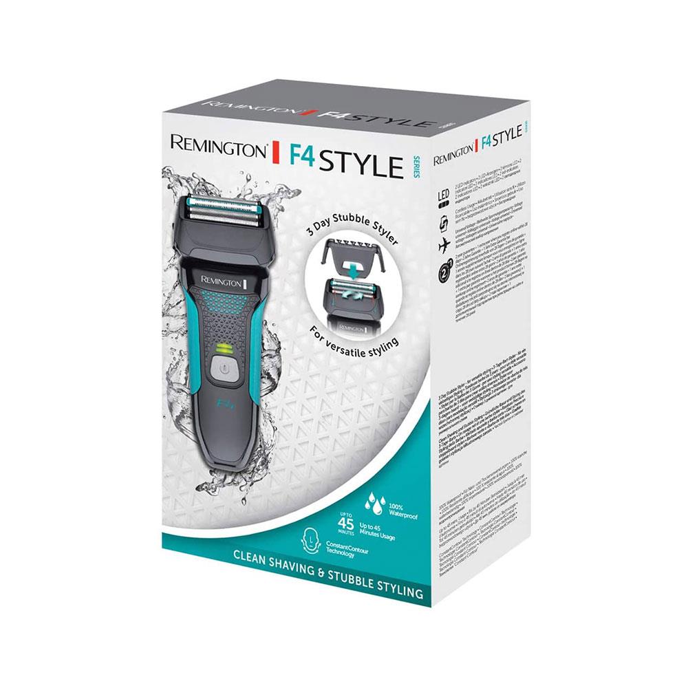 Remington F4 Style Series Electric Shaver with Pop Up Trimmer and 3 Day Stubble Styler