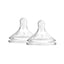 Dr Brown Options + Level 3 Teats - Twin Pack