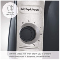 Morphy Richards Total Control Table Jug Blender Plastic 600 W 1.5 Liters - Grey