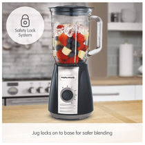 Morphy Richards Total Control Table Jug Blender Plastic 600 W 1.5 Liters - Grey