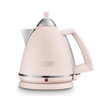 Delonghi Argento Flora Electric Jug Kettle Stainless Steel 3000 W 1.7 Liter - Pink