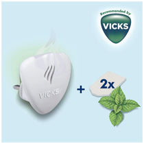 Vicks Plug-In Waterless Comforting Vapours Electrical Pad Vaporiser