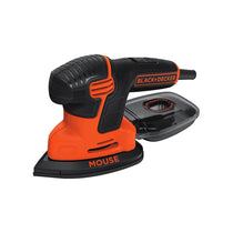 Black & Decker Next Generation Mouse Sander With Kit Box and 9-Accessories, 120 W