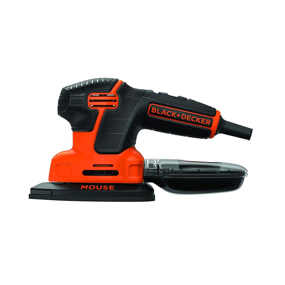 Black & Decker Next Generation Mouse Sander With Kit Box and 9-Accessories, 120 W