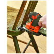Black & Decker Next Generation Mouse Sander With Kit Box and 9-Accessories, 120 W