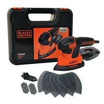 Black & Decker Next Generation Mouse Sander With Kit Box and 9-Accessories, 120 W