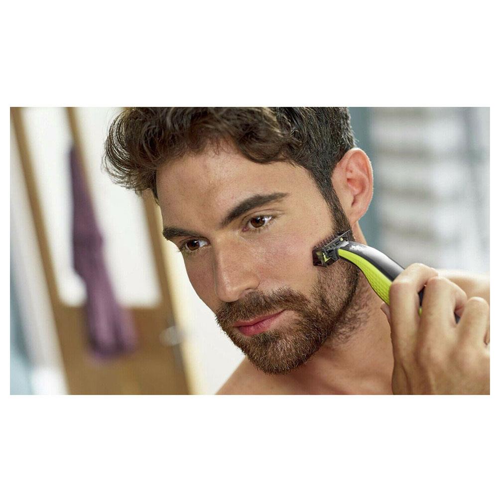 Philips OneBlade Cordless Wet & Dry Trimmer for Face & Body