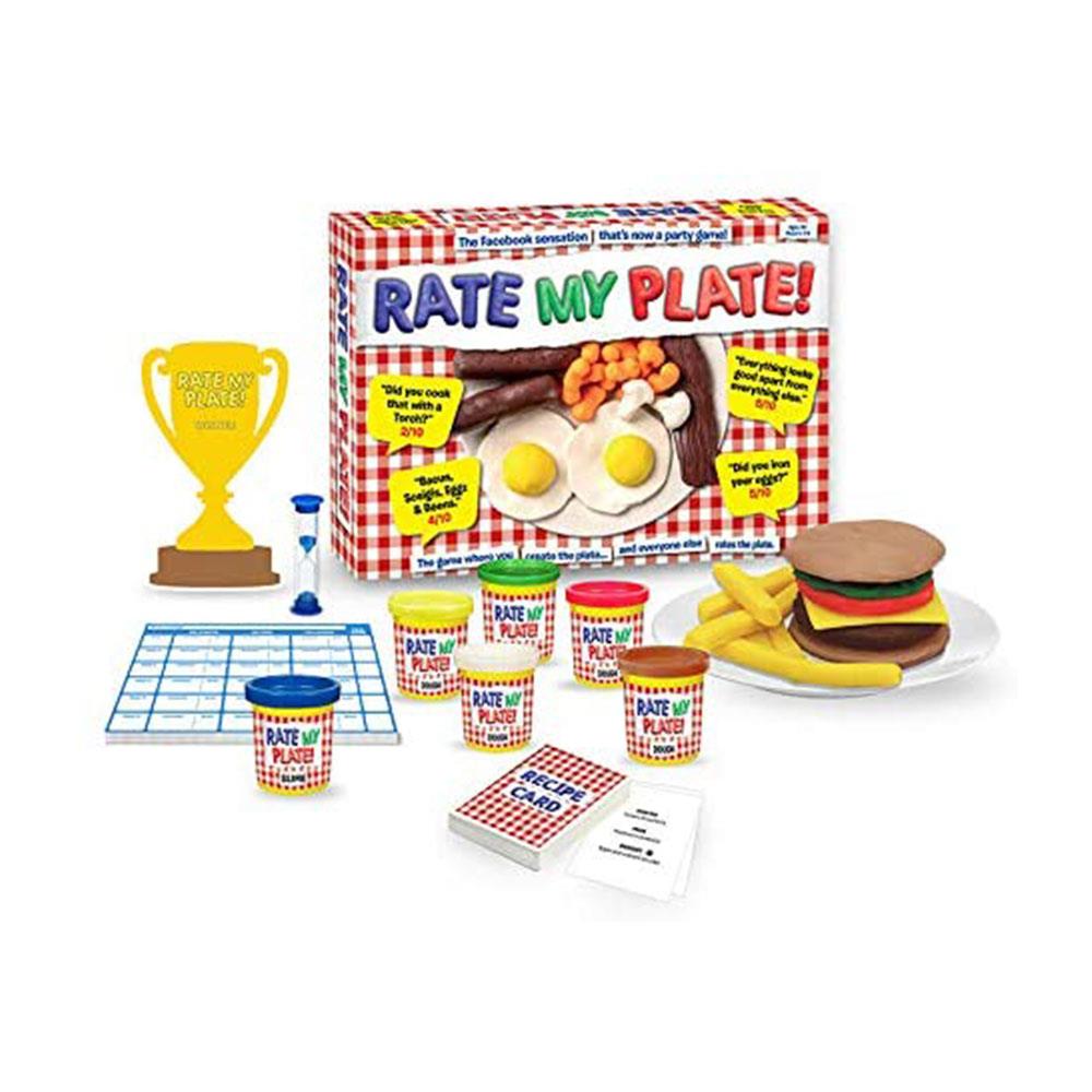 Play Doh Cooking Party Playset Rate My Plate Game for Kids Ages 3+