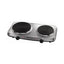 Russell Hobbs 2 Plate Mini Hot Plate Hob Stainless Steel 1500 W  - Silver