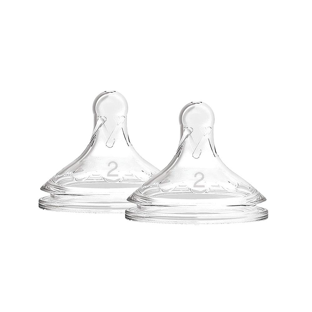 Dr. Brown Options + Level 2 Teats 2pk