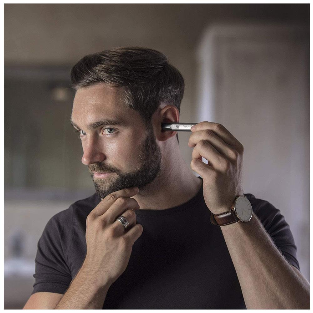 Wahl Rechargeable Hair Clipper Beard Grooming Set Nose & Ear Trimmer Gift Set