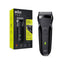 Braun Series 3 Rechargeable Electric Shaver Black 300s Electric Foil Razor